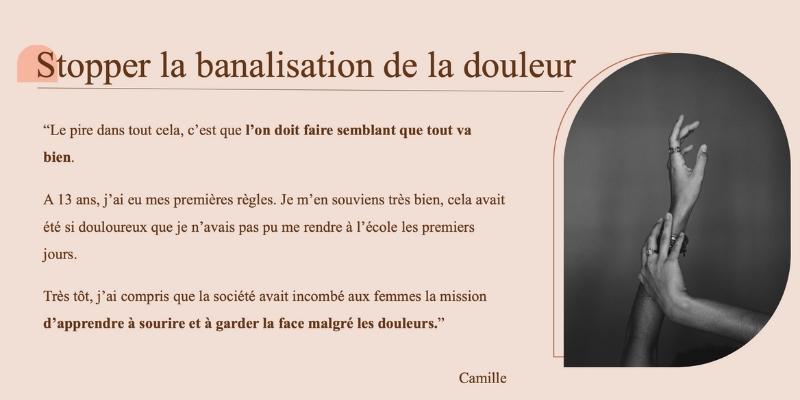 endometriose banalisation douleurs endometriose : la banalisation douleurs